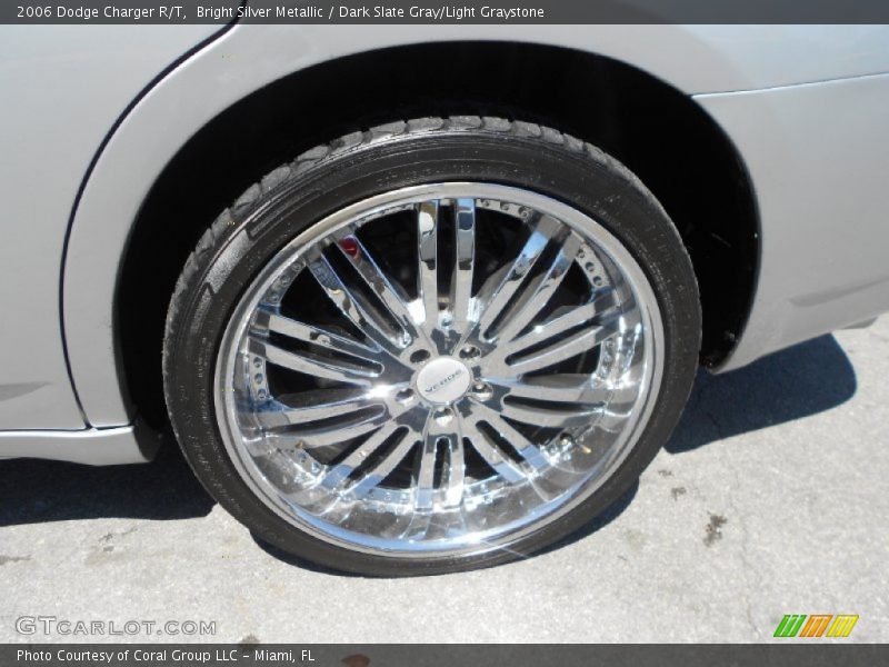 Bright Silver Metallic / Dark Slate Gray/Light Graystone 2006 Dodge Charger R/T
