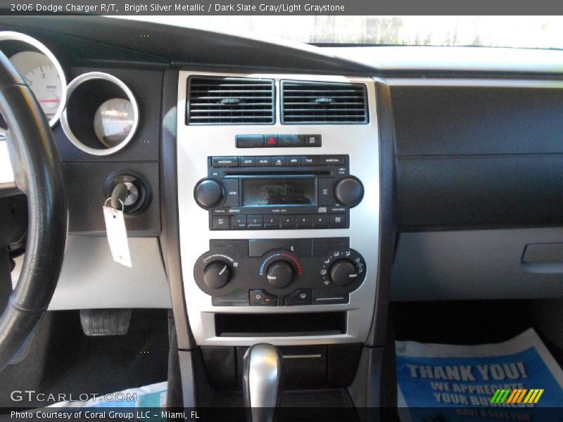 Bright Silver Metallic / Dark Slate Gray/Light Graystone 2006 Dodge Charger R/T