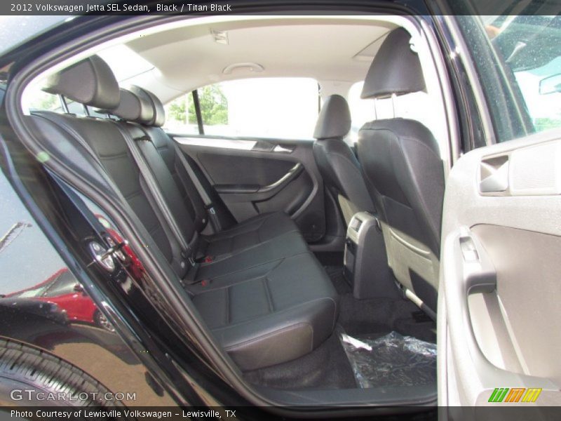 Black / Titan Black 2012 Volkswagen Jetta SEL Sedan