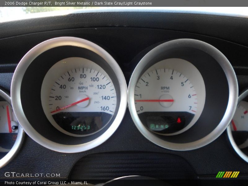 Bright Silver Metallic / Dark Slate Gray/Light Graystone 2006 Dodge Charger R/T