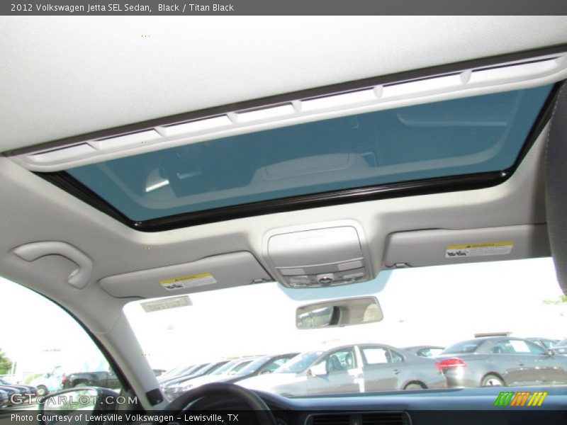 Black / Titan Black 2012 Volkswagen Jetta SEL Sedan