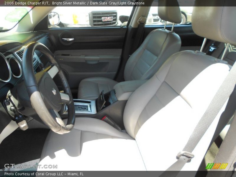Bright Silver Metallic / Dark Slate Gray/Light Graystone 2006 Dodge Charger R/T
