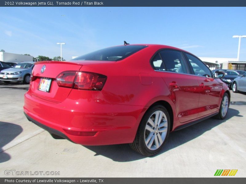 Tornado Red / Titan Black 2012 Volkswagen Jetta GLI