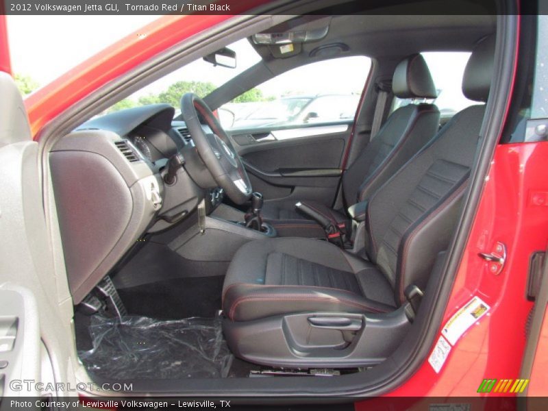  2012 Jetta GLI Titan Black Interior