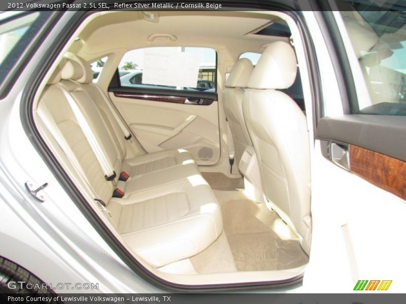 Reflex Silver Metallic / Cornsilk Beige 2012 Volkswagen Passat 2.5L SEL