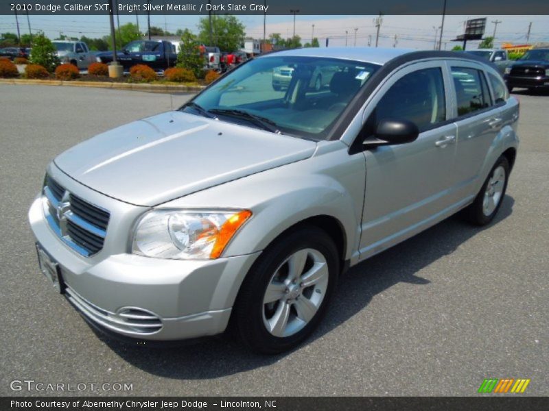 Bright Silver Metallic / Dark Slate Gray 2010 Dodge Caliber SXT