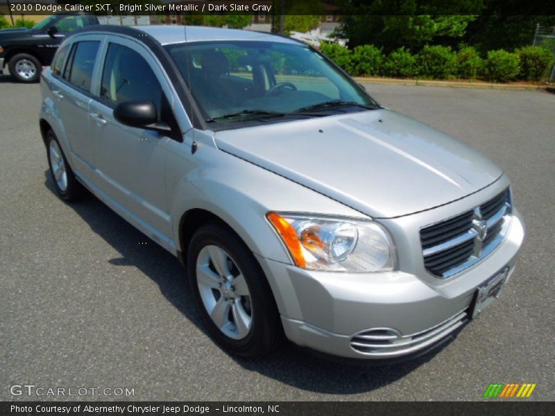 Bright Silver Metallic / Dark Slate Gray 2010 Dodge Caliber SXT