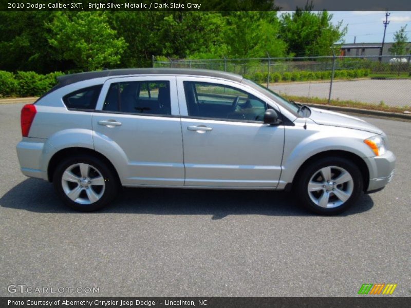 Bright Silver Metallic / Dark Slate Gray 2010 Dodge Caliber SXT