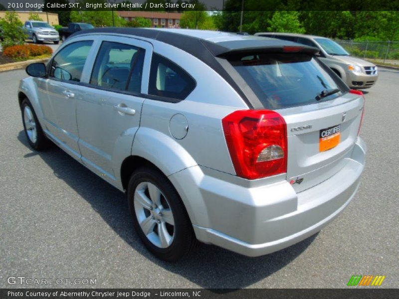 Bright Silver Metallic / Dark Slate Gray 2010 Dodge Caliber SXT