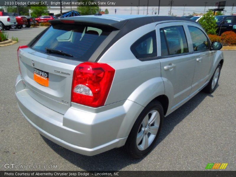 Bright Silver Metallic / Dark Slate Gray 2010 Dodge Caliber SXT