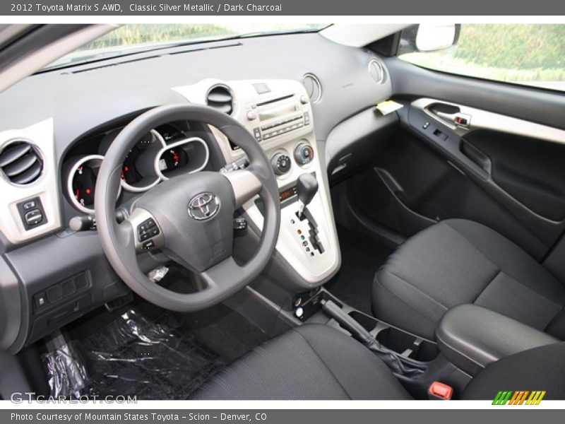  2012 Matrix S AWD Dark Charcoal Interior