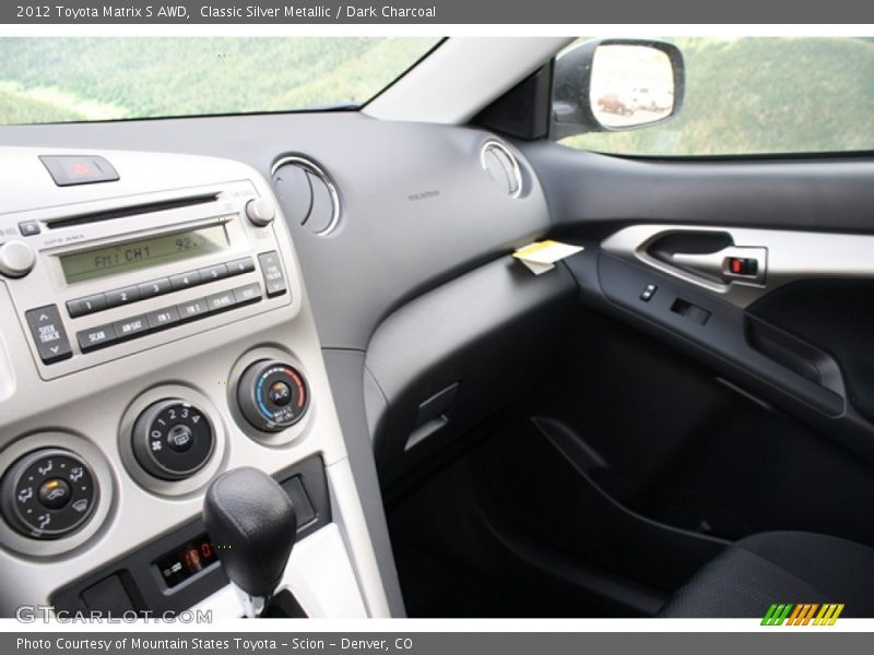 Classic Silver Metallic / Dark Charcoal 2012 Toyota Matrix S AWD