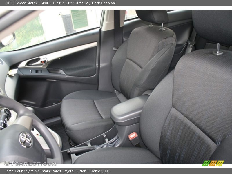 Classic Silver Metallic / Dark Charcoal 2012 Toyota Matrix S AWD