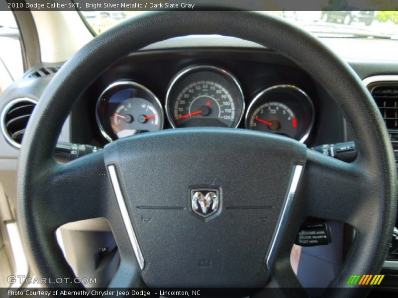 Bright Silver Metallic / Dark Slate Gray 2010 Dodge Caliber SXT