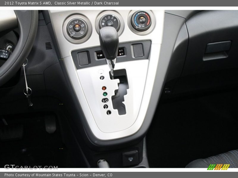 2012 Matrix S AWD 4 Speed ECT-i Automatic Shifter