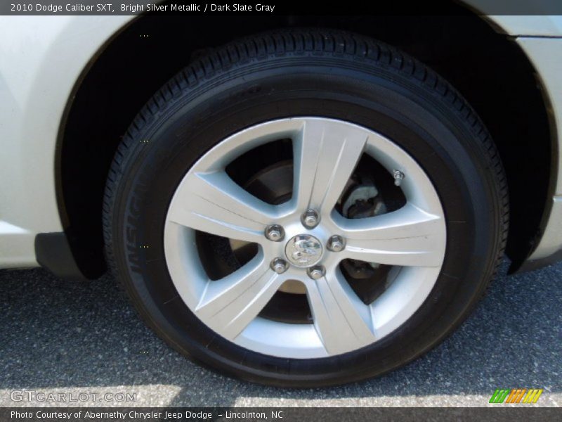 Bright Silver Metallic / Dark Slate Gray 2010 Dodge Caliber SXT