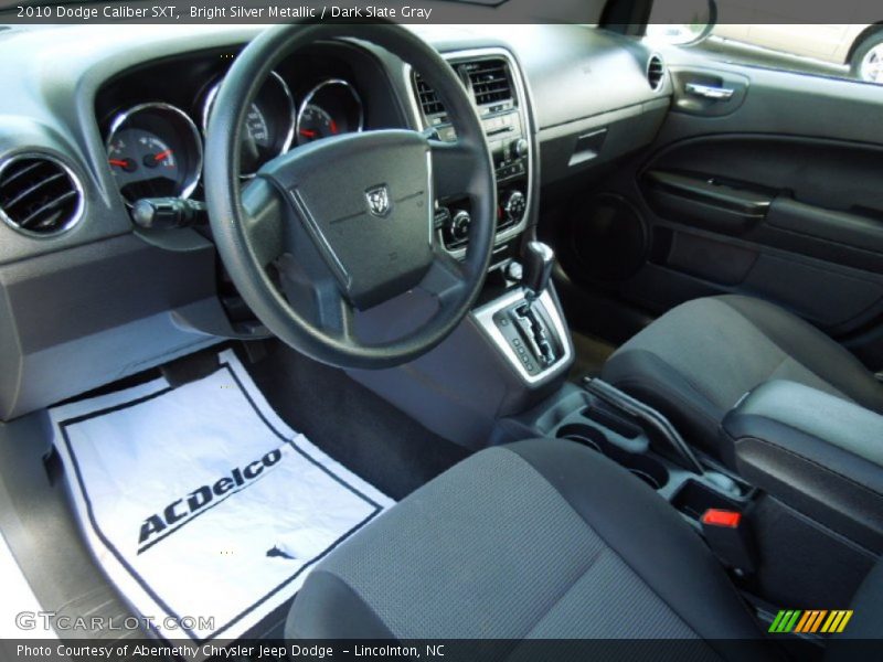 Bright Silver Metallic / Dark Slate Gray 2010 Dodge Caliber SXT