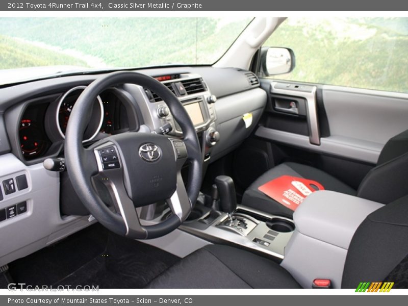 Classic Silver Metallic / Graphite 2012 Toyota 4Runner Trail 4x4