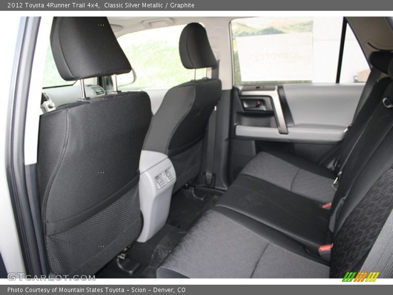 Classic Silver Metallic / Graphite 2012 Toyota 4Runner Trail 4x4