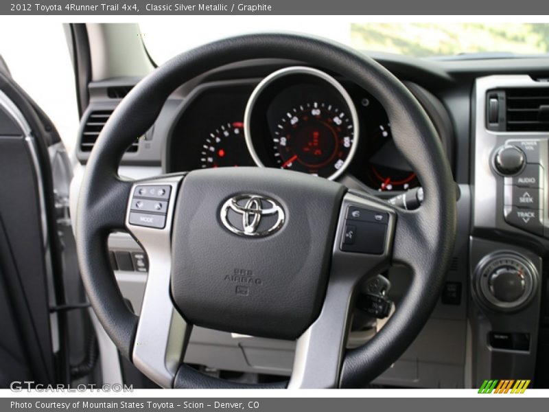 Classic Silver Metallic / Graphite 2012 Toyota 4Runner Trail 4x4