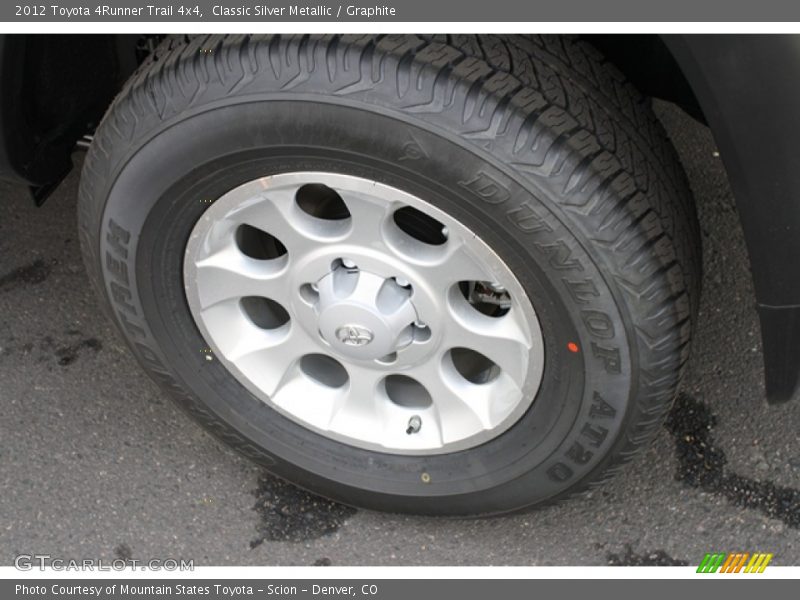 Classic Silver Metallic / Graphite 2012 Toyota 4Runner Trail 4x4