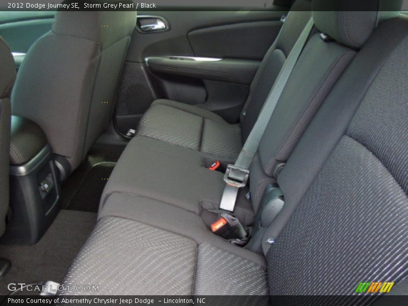 Storm Grey Pearl / Black 2012 Dodge Journey SE