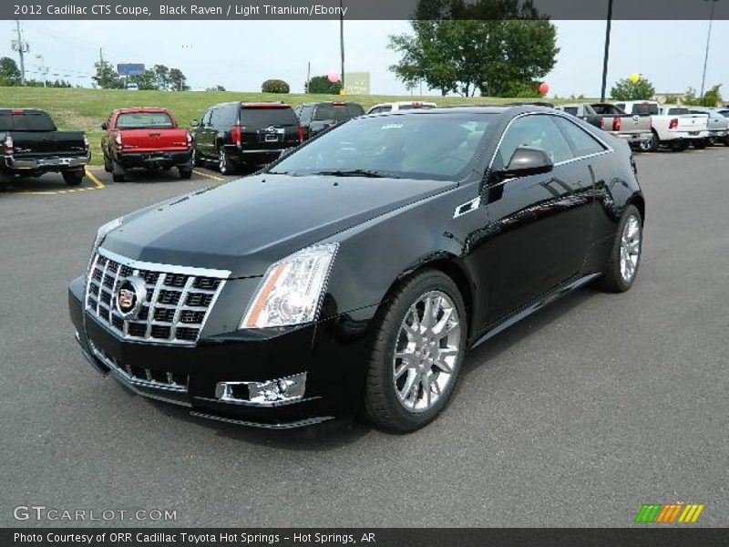 Front 3/4 View of 2012 CTS Coupe