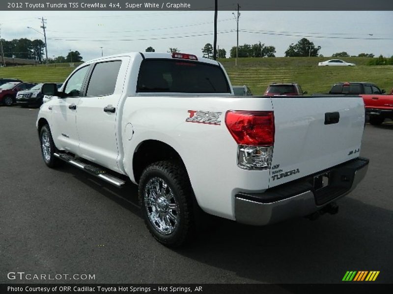 Super White / Graphite 2012 Toyota Tundra TSS CrewMax 4x4