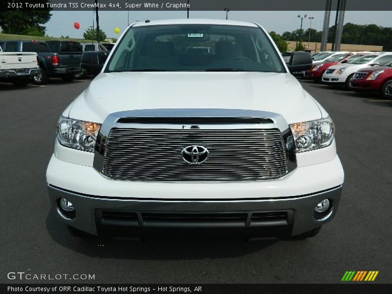 Super White / Graphite 2012 Toyota Tundra TSS CrewMax 4x4