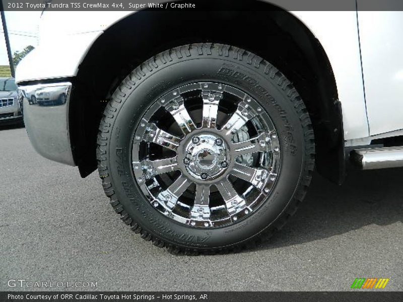 Super White / Graphite 2012 Toyota Tundra TSS CrewMax 4x4