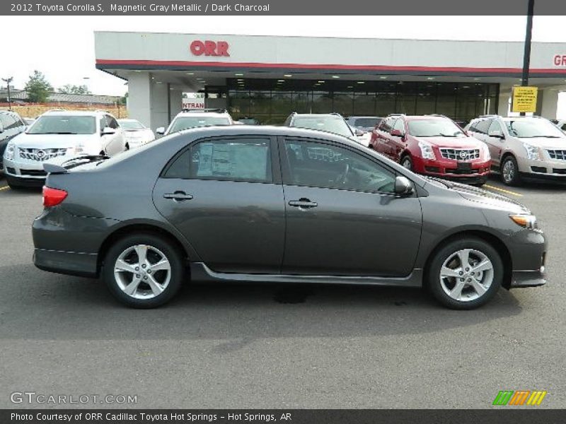 Magnetic Gray Metallic / Dark Charcoal 2012 Toyota Corolla S