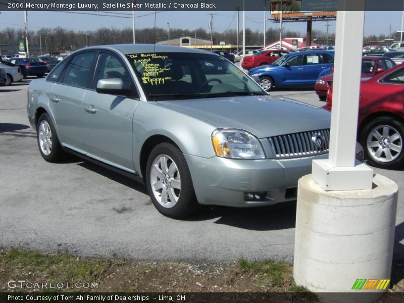 Satellite Silver Metallic / Charcoal Black 2006 Mercury Montego Luxury