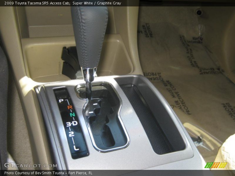 Super White / Graphite Gray 2009 Toyota Tacoma SR5 Access Cab