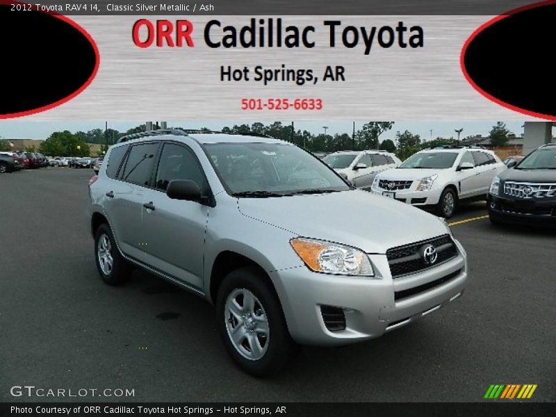 Classic Silver Metallic / Ash 2012 Toyota RAV4 I4
