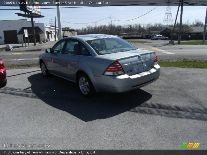 Satellite Silver Metallic / Charcoal Black 2006 Mercury Montego Luxury
