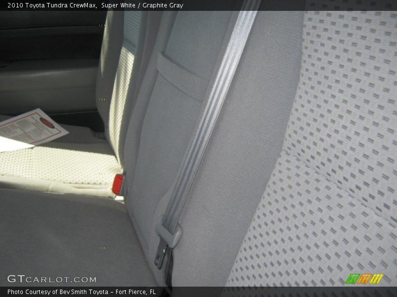 Super White / Graphite Gray 2010 Toyota Tundra CrewMax
