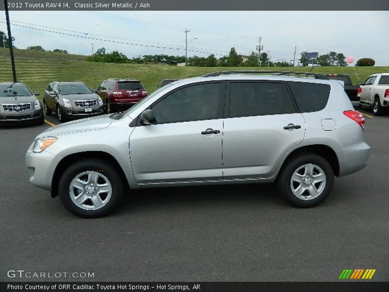 Classic Silver Metallic / Ash 2012 Toyota RAV4 I4