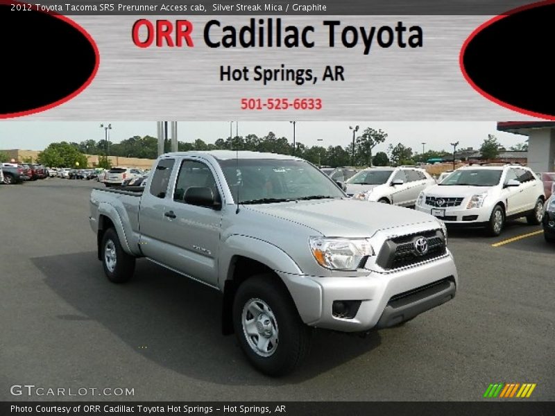 Silver Streak Mica / Graphite 2012 Toyota Tacoma SR5 Prerunner Access cab