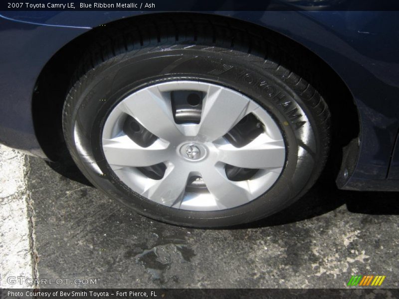 Blue Ribbon Metallic / Ash 2007 Toyota Camry LE