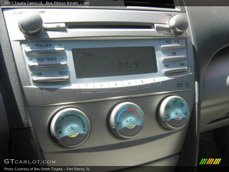Blue Ribbon Metallic / Ash 2007 Toyota Camry LE