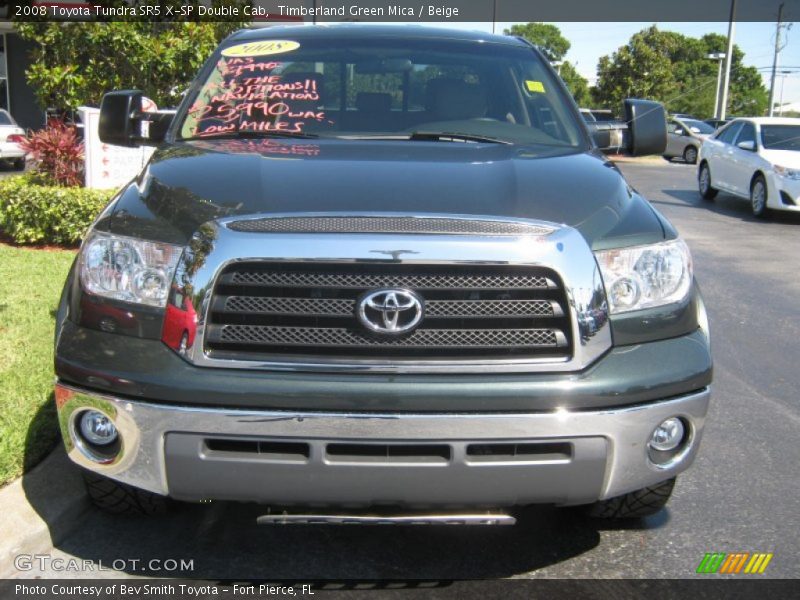 Timberland Green Mica / Beige 2008 Toyota Tundra SR5 X-SP Double Cab