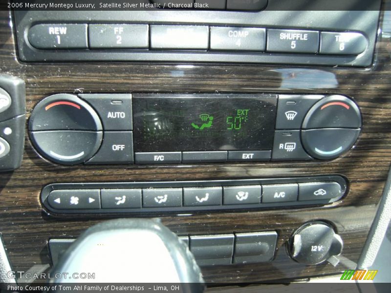 Satellite Silver Metallic / Charcoal Black 2006 Mercury Montego Luxury