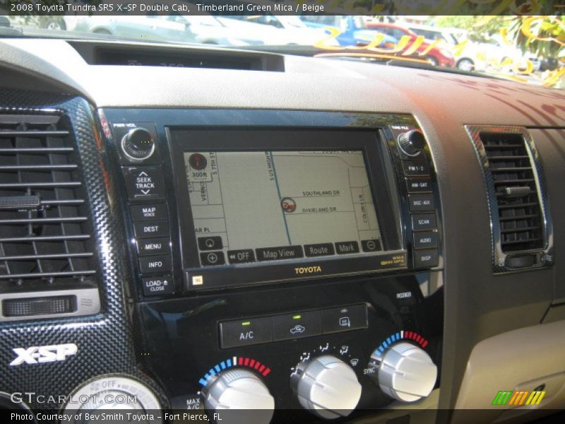 Timberland Green Mica / Beige 2008 Toyota Tundra SR5 X-SP Double Cab