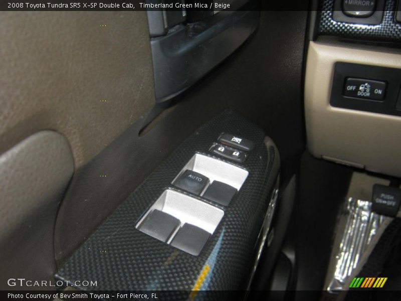 Timberland Green Mica / Beige 2008 Toyota Tundra SR5 X-SP Double Cab
