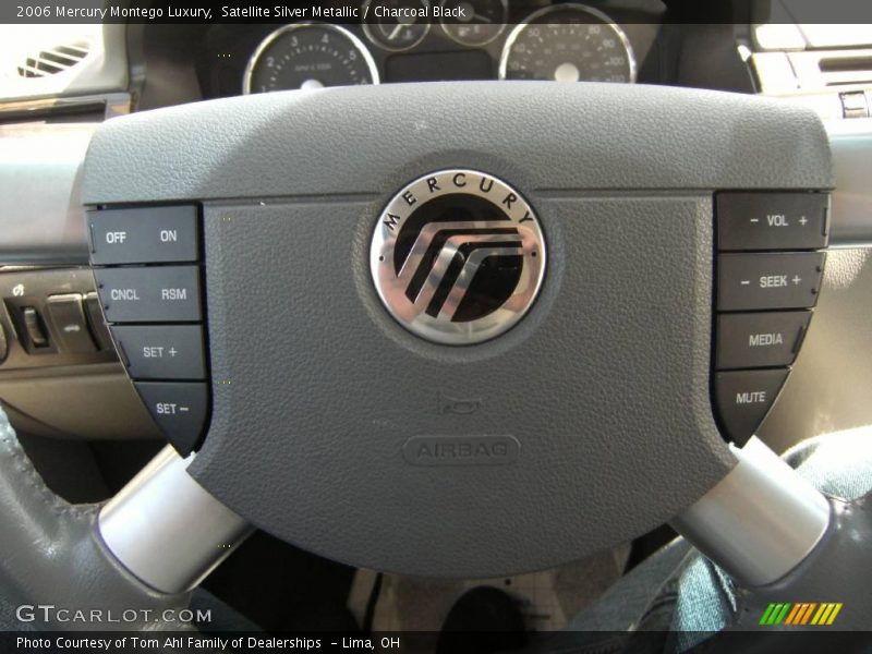 Satellite Silver Metallic / Charcoal Black 2006 Mercury Montego Luxury