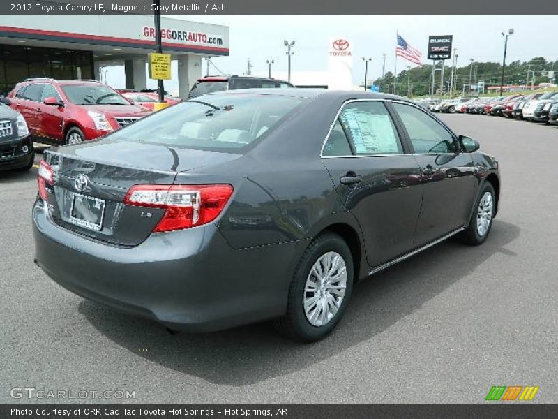 Magnetic Gray Metallic / Ash 2012 Toyota Camry LE