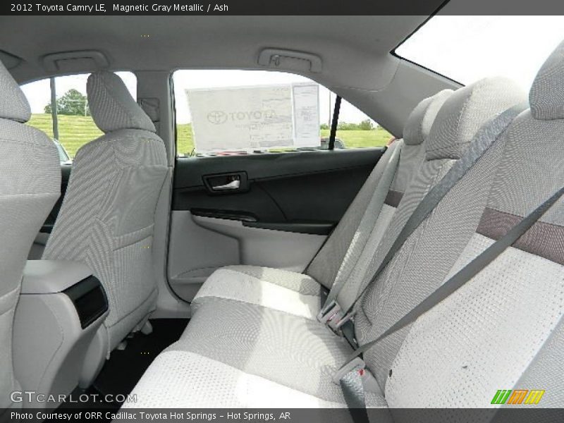 Magnetic Gray Metallic / Ash 2012 Toyota Camry LE