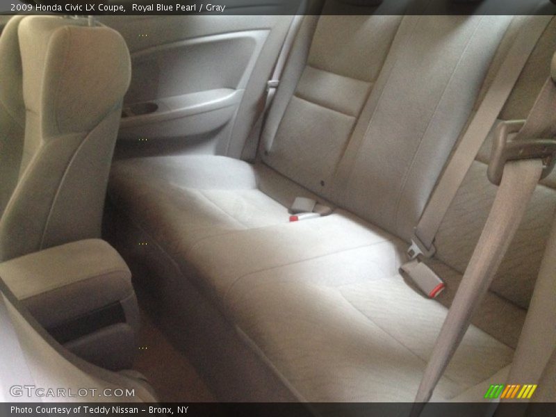 Royal Blue Pearl / Gray 2009 Honda Civic LX Coupe