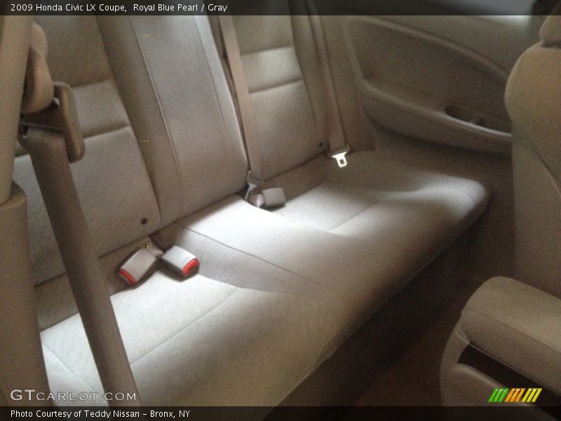 Royal Blue Pearl / Gray 2009 Honda Civic LX Coupe