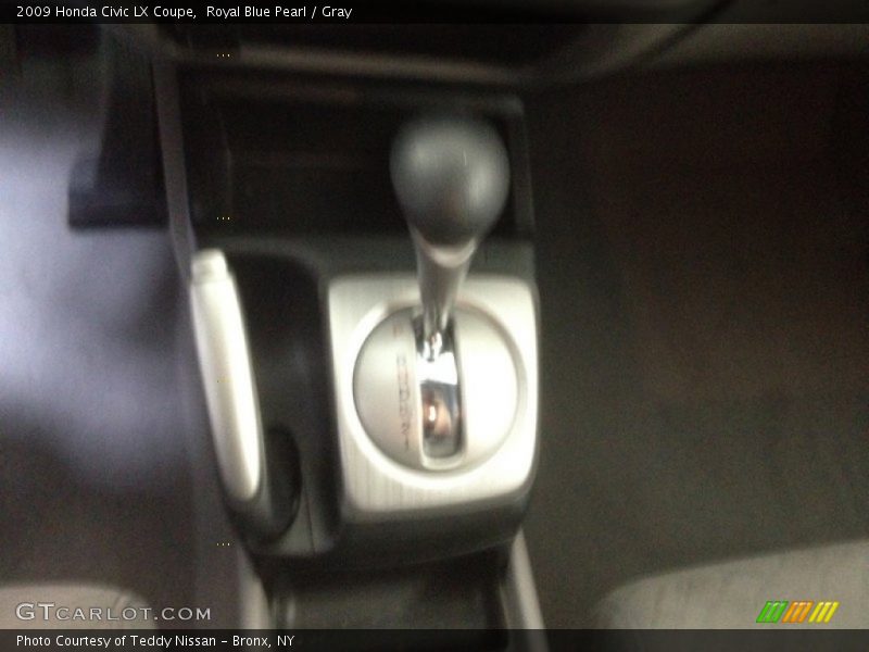 Royal Blue Pearl / Gray 2009 Honda Civic LX Coupe